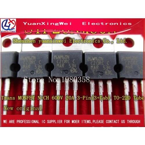 10pcs STP26NM60N STP26NM60 26NM60N Manu: ST Package: TO-220 600V 20A N-channel Power MOSFET