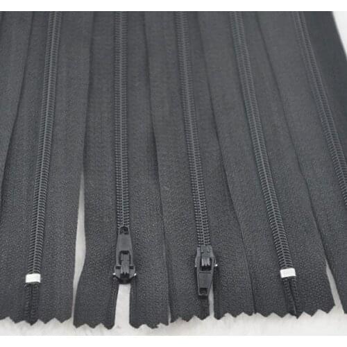 13PC Black Color Nylon Coil Zippers Tailor Sewer Craft 9 Inch Crafters Special