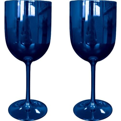 2pcs Wineglass Champagne Coupes Cocktail Glass Party Champagne Flutes Wine Cup Goblet Plastic Glasses For Champagne