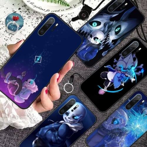 Undertale Sans Phone Case For Huawei P9 P10 P20 P30 Pro Lite smart Mate 10 Lite 20 Y5 Y6 Y7 2018 2019