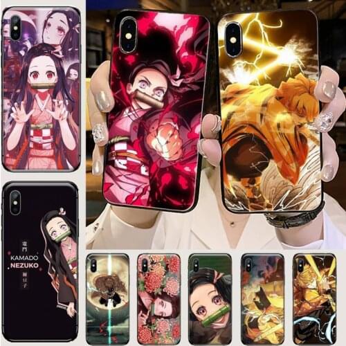 Demon slayer The Blade of Ghost Destruction Customer Quality Phone Case For iphone 12 6 6s 7 8 plus x xs xr 11 pro max