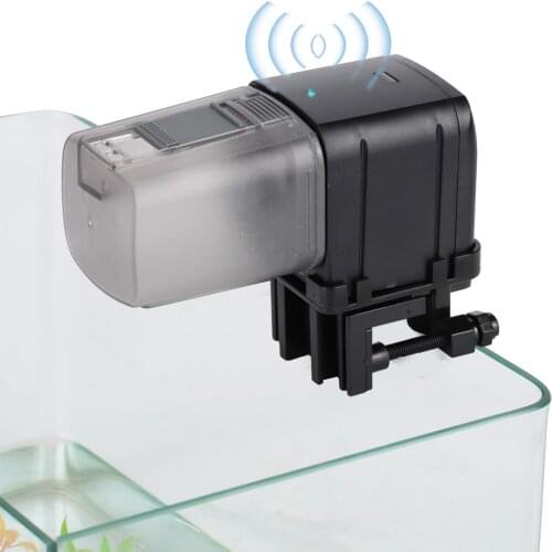 Fashion WiFi Wireless Remote Intelligent Control Digital Automatic Electrical Plastic Fish Timer Feeder Home Aquarium