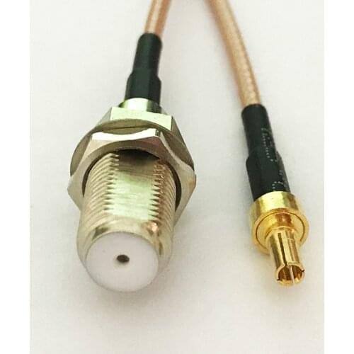 10pcs Gold CRC9 Male to F Female RG316 RF Straight Extension Pigtail coax Cable 10/15/20/30/50cm 1/2/3m