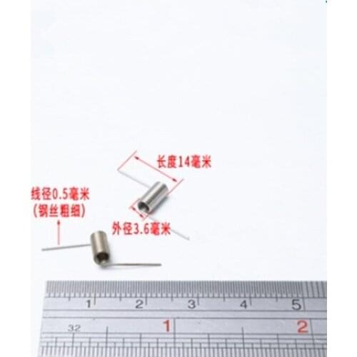 Stainless Steel Small Torsion Spring 0.5 Wire D Outside Diameter 3.6mm LONG 14MM Torsional Spring 20pcs