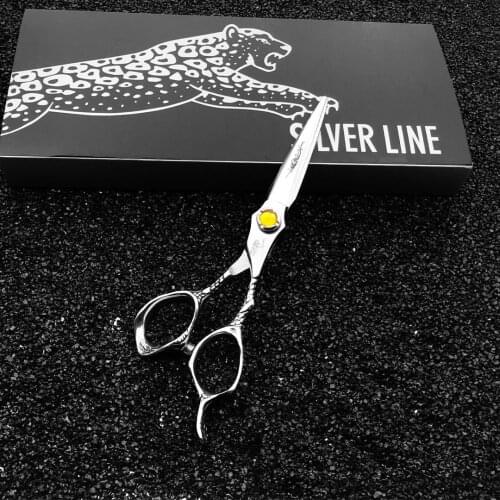 6 Professional Hair Salon Structure Scissors Set Cutting Barber Haircut Thinning Shear Scissors Hairdressing Hair Tools Scissors