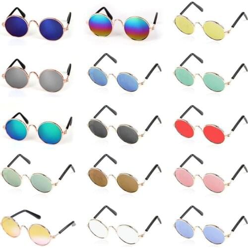 Lovely Multicolor Pet Cat Glasses Reflection Eye Wear Glasses For Small Dog Cat Pet Photos Props Accessories Pet Products