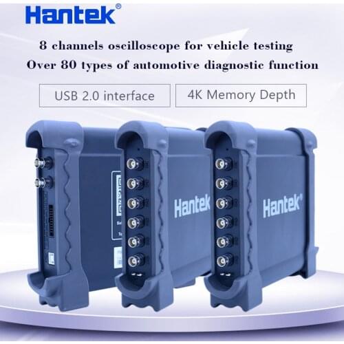 Hantek 1008B/1008C 8 Channels Automotive Oscilloscope 80 types of automotive diagnostic function Ignition/Sensor/Bus detection