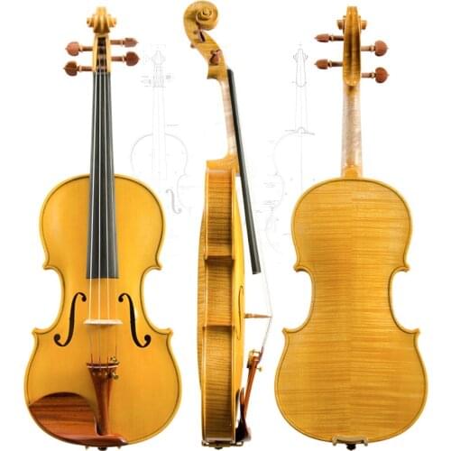 Strad style SONG profession maestro violin 4/4,huge and powerful sound