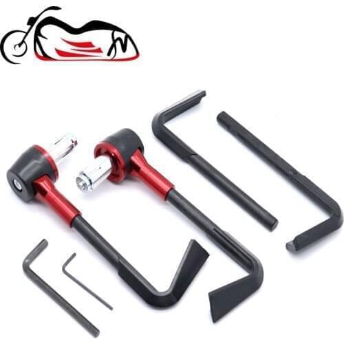 22mm Handlebar Grips Brake Clutch Levers Protect Guard For DUCATI Monster 695 696 796 821 1100 1200 Falling Protection Lever NEW