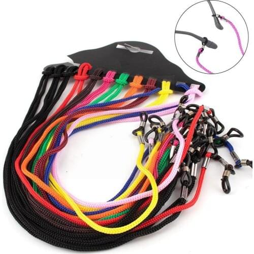 1/5/12pcs Convenient Eyeglass Glasses String Lanyard Glasses Wearing Strap Holding Neck Hot Sunglasses Neck Wire Cord Rope C5F3