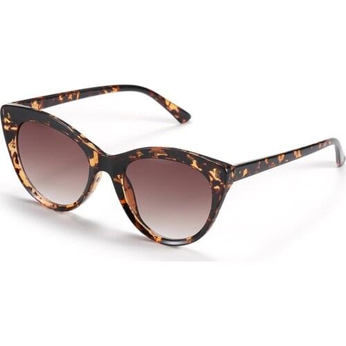 Veshion Cat Eye Sunglasses Women Full Frame Uv400 Cheap Ladies Sun Glasses Fashion 2021 Leopard Orange Summer Style Drop Ship