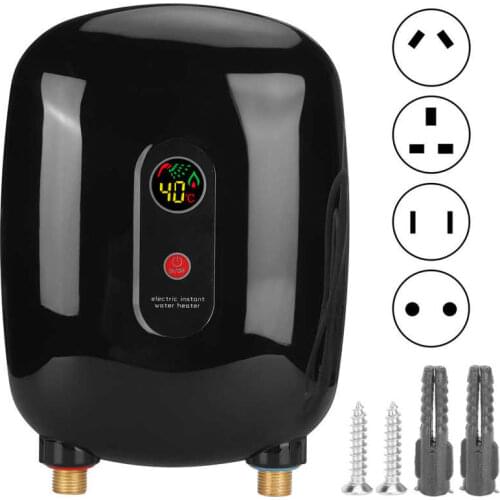 110V-220V Intelligent Water Heater Household Mini Electric Water Heater Instant Tankless Water Heater Heating Machine