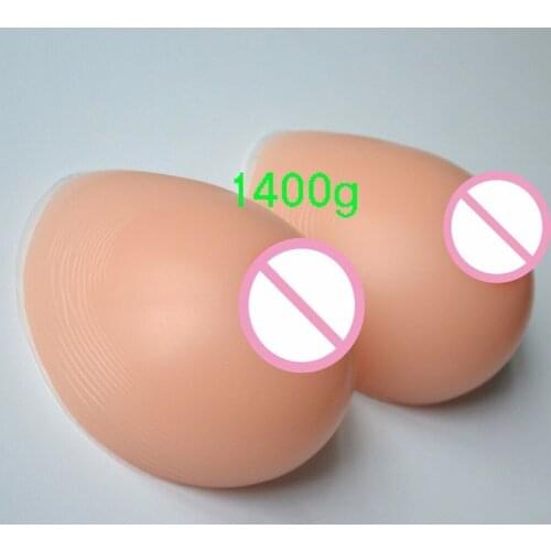 1pair Artificial Silicone Breast Form Top Quality Realistic Soft Boobs Crossdresser Transgender Queen Transvestite Mastectomy