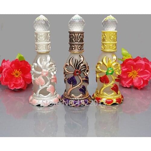 10ML 1Pieces Empty Portable Perfume Vial Package, Luxury Essential Oil Refillable Bottle, Professional Cosmetic Dropper Bottles