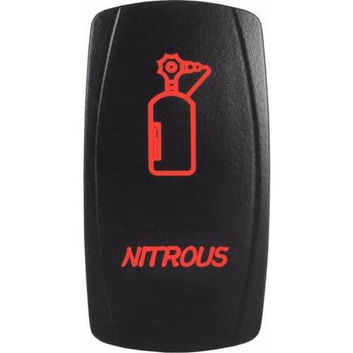 12-24V Car NITROUS 12V 20A Toggle Rocker Switch Blue LED Light 5Pin ON/OFF switch for car boat ATV SUV bus trailer caravan