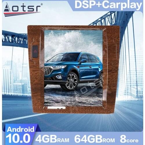 For Volkswagen Phaeton Radio 2003 - 2013 Android 10.0 Tesla Style Car GPS Navigation Multimedia Player Radio Carplay