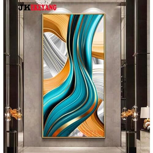 Large 5D Diy diamond painting Abstract flower Diamond Mosaic Rhinestone Embroidery cross stitch Y4219