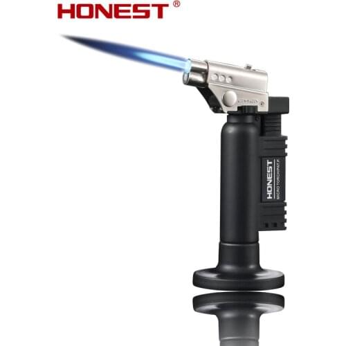 Windproof Metal Inflatable Lighter Welding Spray Gun Torch Turbo Lighter Kitchen Outdoor Barbecue Cigar Smoking Accessories