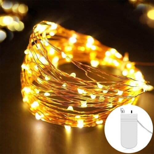 1-10M Christmas LED String Light Festoon lamps Waterproof Outdoor Garland Birthday Party Holiday Wedding Christmas Decoration