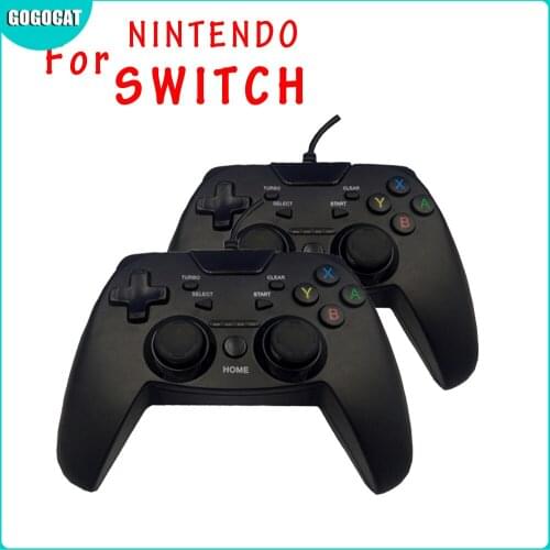 For Nintendo Mando Switch Pro For NS For PC Smartphone Mini USB Controle Game Controller Wired Gamepad Joystick Game Joy Pad