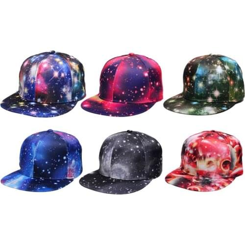 Fashion Hip-hop Hats Novelty Pattern Tie-dyed Baseball Caps Unisex Casual Hats Womens/Mens All-match Outdoor Sunhat for Adult