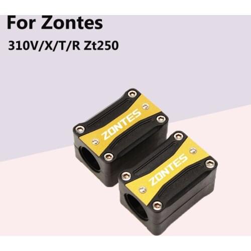 Motorcycle for Zontes Shengshi 310V/X/T/R Zt250 Modified Bumper Anti-Fall Rubber Protective Bar Rubber Block