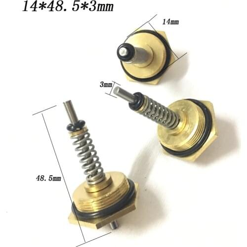 50 Pcs OD 14mm Thimble Gas Boiler Water Valve For LPG Water Heater Linkage Valve 14*48.5*3mm
