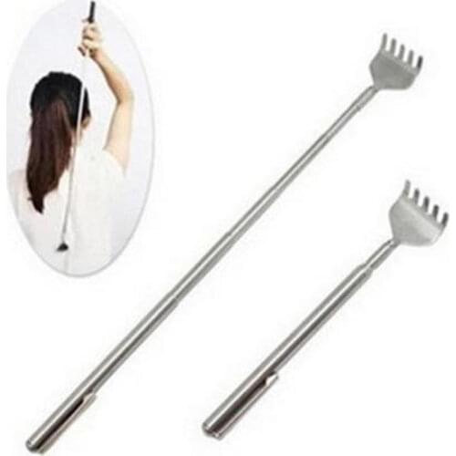 Stainless Telescopic Back Scratch Extendable Handy Back Itching Self Massager Health Products Hackle
