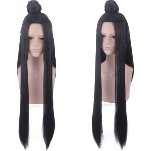 Cosplay Chinese Anime Grandmaster of Demonic Cultivation Wen Ning/Lan Zhan /Xue Yang Wig Mo Dao Zu Shi 3 Characters Wig