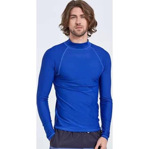 Sbart upf50 surf suit rashguard long sleeve swimsuit lycra surfing shirts lycra wetsuit top uv swim shirt men surf clothes