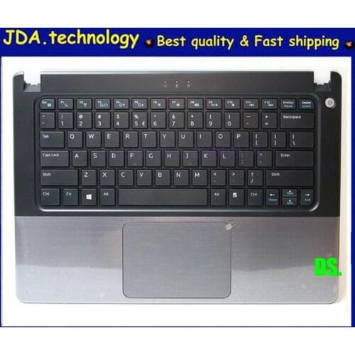 MEIARRO Orig keyboard bezel For DELL VOSTRO V5460 V5470 Laptop Palmrest Upper cover US Keyboard Touchpad