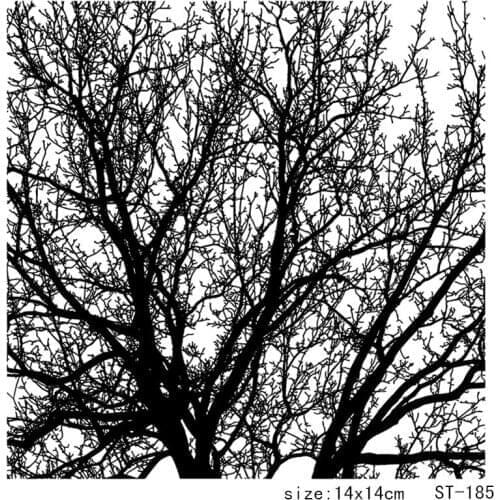 ZhuoAng With luxuriant foliage Tree Clear Stamps/Seal For DIY Scrapbooking/Card Making/Album Decorative Silicon Stamp Crafts