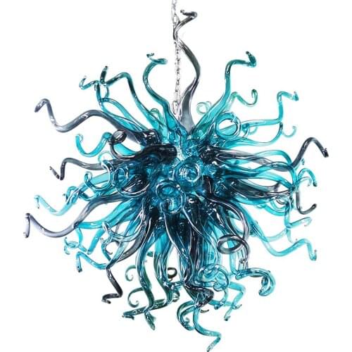 2020 Modern Chandelier LED Light Soure Vintage Design Hanging lamp 100% Hand Blown Glass Chandelier Lamps