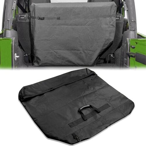 Bolaxin Outdoor Freedom Panel Hard Top Storage Bag Carrying Case with Grab Handle for 2007-2020 Jeep Wrangler JK JKU JL JLU