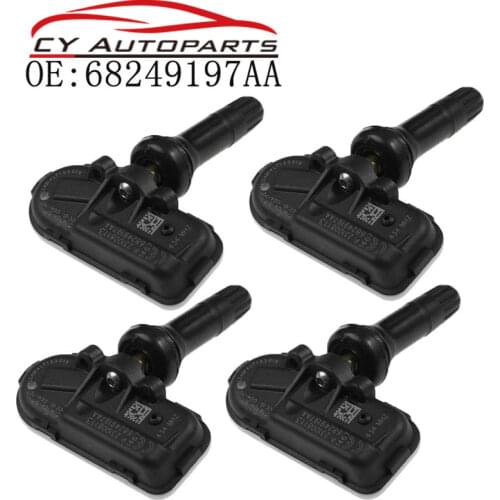 YAOPEI 4PCS New 68249197AA TPMS Tire Pressure Sensors Fits For 2014-17 Dodge Ram 1500 2500 3500