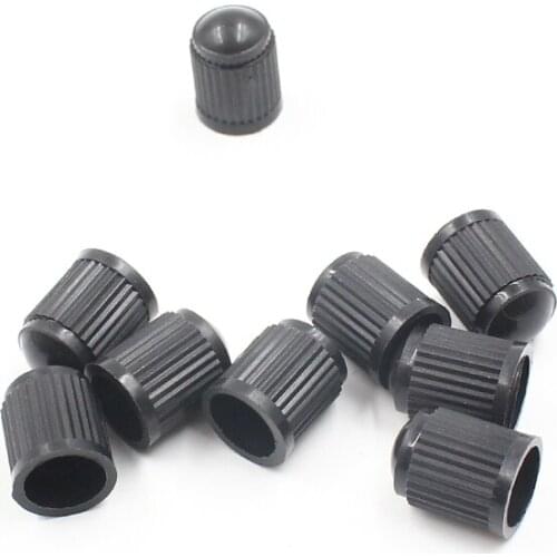 Tires Plastic Bonnet Auto car bike truck motorcycle Tires Protection Bonnet Clip Black valve axle cover Fastener Retainer