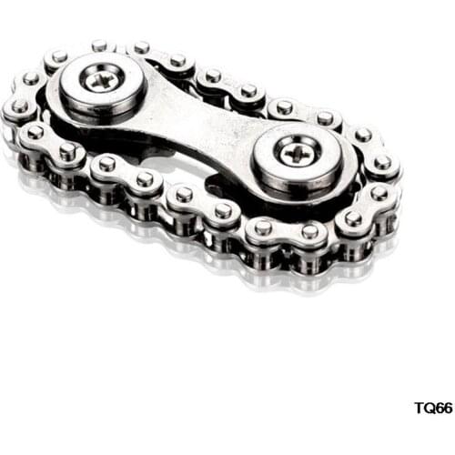 Sprockets Flywheel Fingertip Gyro Sprockets Chains EDC Metal Toy Gear Chain Gyro Drop Ship Sproket Roadbike Spinner