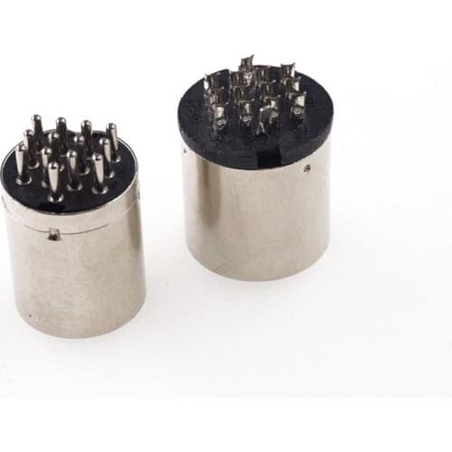 10pcs 13 Pin PCB Din Plug Male Connector Female Socket Wire Solder Cable Mount Rating 2A 110V Cable Solder Mini Circular DIN