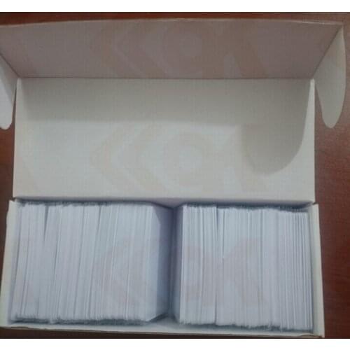 10000pcs ISO18000-2 125KHZ RFID T5577 RFID white card read-write t5577 card