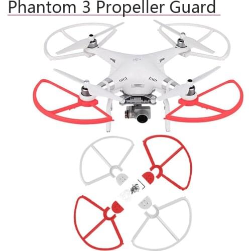 4PCS Quick Release Propeller Guard for DJI Phantom 3 Stardard/Professional/Advanced SE Drone Blade Bumper Props Protector Parts