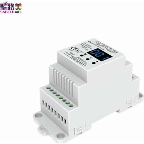 5-24V DC DMX to SPI Converter DS SPI Decoder Multiple IC Universal Engineering Decoders DMX512 decoder support 6803/2811/2812IC