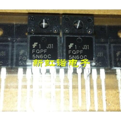 5Pcs/Lot New Original FQPF5N60C Triode In Stock
