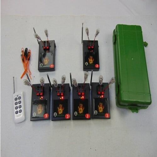 6 Channel Fireworks Stage 2021 Special Effects Remote Control Receiver Electric Wire Professional Smart Switch Wedding Equipment