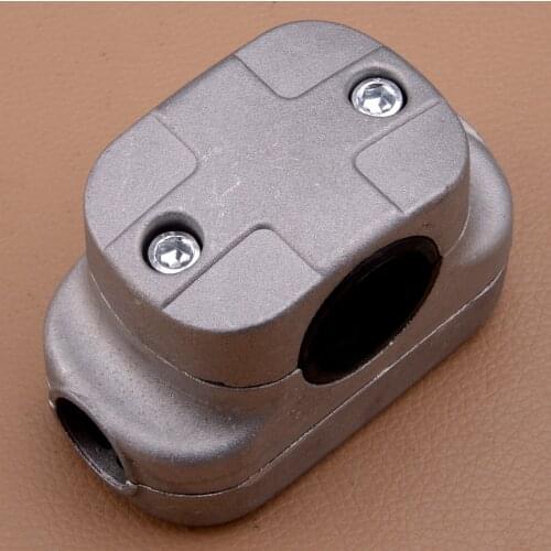 Aluminum 26mm Handle Holder Fix Bracket Clamp for Strimmer Trimmer Brush Cutter Tube Kit
