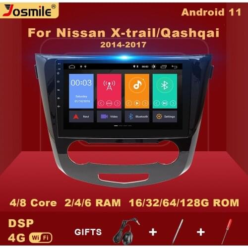2 Din Android Car Radio Multimedia Player For Nissan X-Trail xtrail X Trail 3 T32 2013 - 2017 Stereo Qashqai 2 J11 NavigationGPS