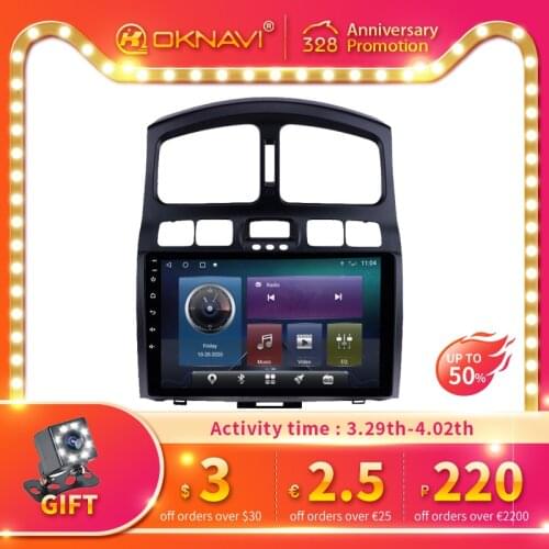 Android10.0 9.0 Inch Car Multimedia Radio For Hyundai Classic Santa Fe 2006 2009-2015 GPS Navigation Car Stereo Radio RDS DSP 4G
