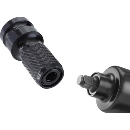 Hot 1/2 inch Square To 1/4 inch Hex Ratchet Socket Wrench Socket Adapter Spanner Set Drive Converter Impact Tool