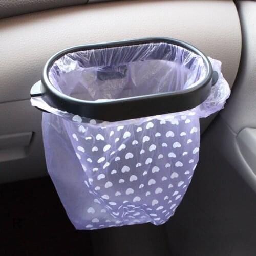 Rubbish Bin Car Organizer Trash Bag Rack Hanger Vehicle Frame Garbage Holder Portable