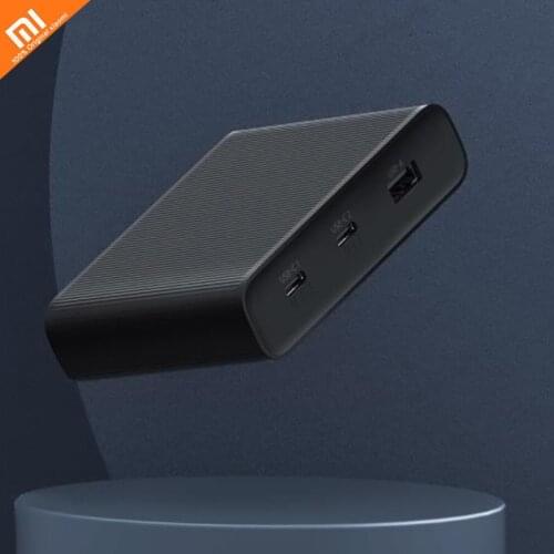 Original millet ZMI charger 65W 3 port PD3.0 USB 2C1A for Android iOS switch PD 3.0 QC intelligent output maximum solo c1-65w c2-18w A-18w multiple output c1-45w, (c2 A)-18w