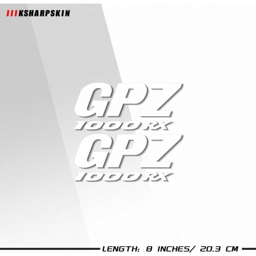 Pegatinas Motorcycle Reflective Stickers Body helmet fuel tank Waterproof logo decal For Suzuki GPZ1000 RX gpz 1000rx